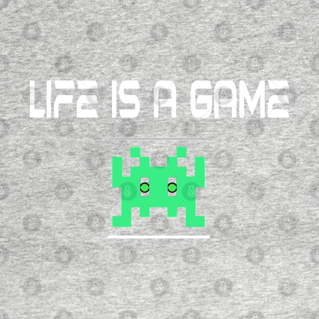 80's Gamer Life Sci Fi Alien Tee by PlanetMonkey